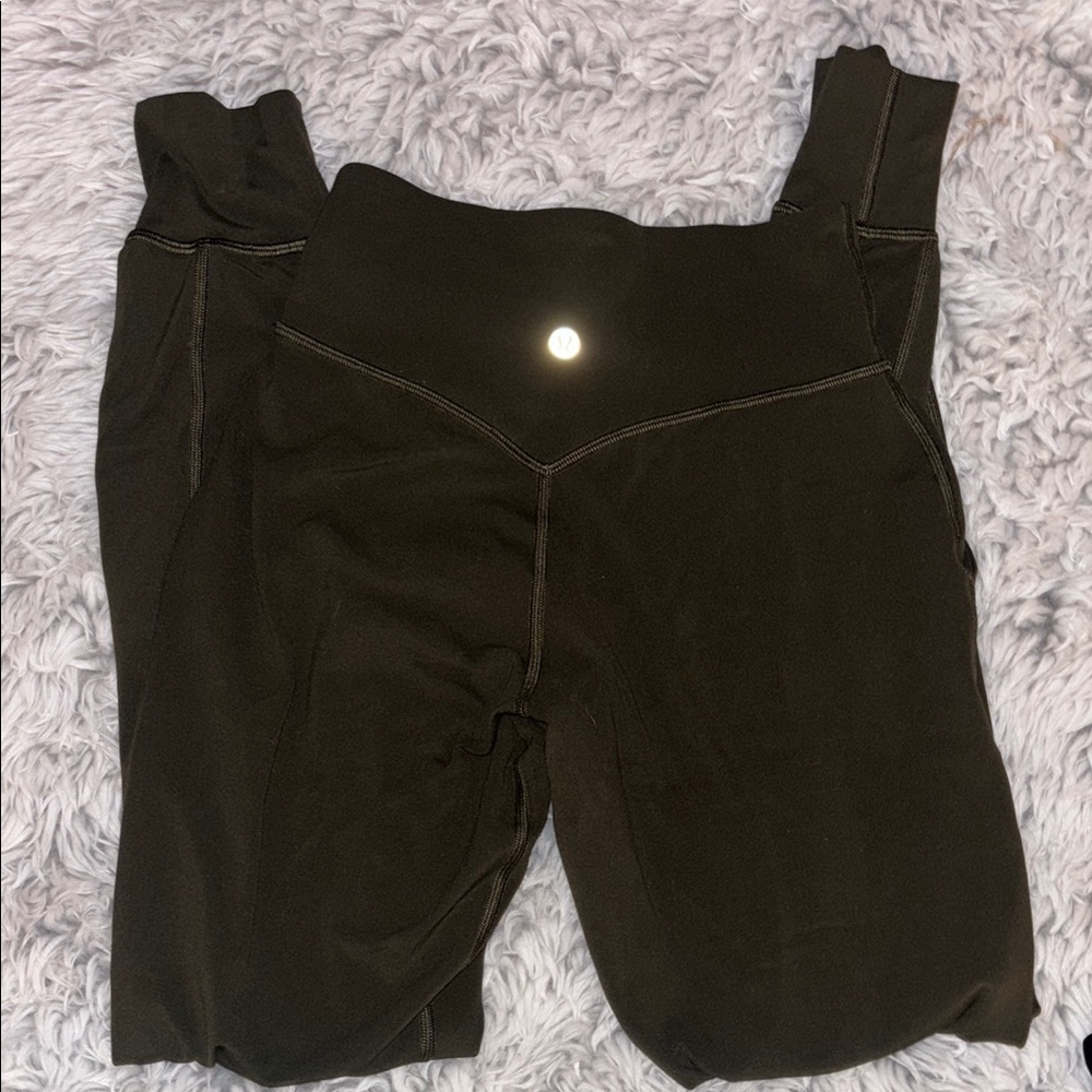 Lululemon dark olive align jogger